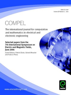 cover image of COMPEL: The International Journal for Computation and Mathematics in Electrical and Electronic Engineering, Volume 27, Issue 1